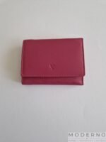 Mali ženski novčanik od prirodne kože Eva Pink – spoj elegancije, kvaliteta i praktičnosti